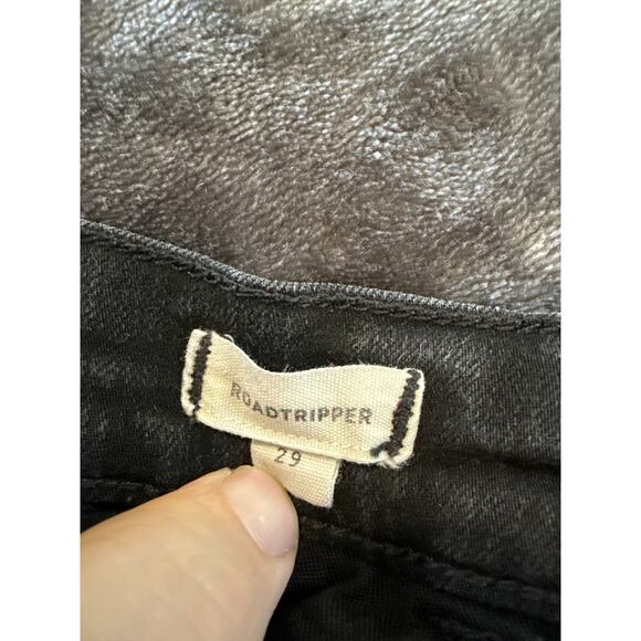 Madewell Roadtripper Jeans Womens Size 29 Skinny Mid Rise Stretch Denim Gray - Picture 9 of 12